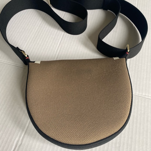 Rothy's Tan and Black Crossbody Bag - Picture 6 of 8